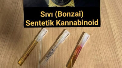 Yozgat Narkotik Suçlarla Mücadele Büro Amirliği tarafından yapılan açıklamada, sentetik