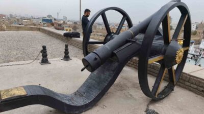 Erbil Kalesi'nde 50 yıl aradan sonra Osmanlı dönemine ait top