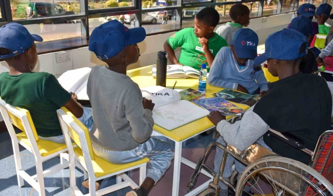 TİKA, Kenya Milli Kütüphanesi çocuk bölümünü yenileyerek emzirme odası da