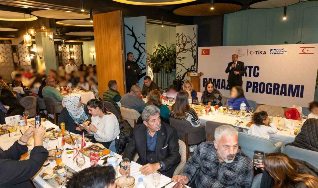 TİKA, KKTC'deki çocuk yuvasındaki çocuklar ve koruyucu aileler için iftar