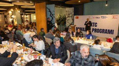 TİKA, KKTC'deki çocuk yuvasındaki çocuklar ve koruyucu aileler için iftar