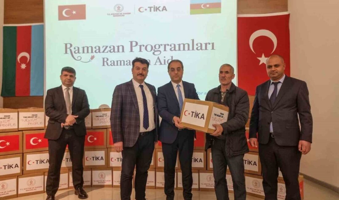 TİKA, Azerbaycan'ın Nahçıvan Özerk Cumhuriyeti'nde 400 aileye gıda paketi dağıttı.