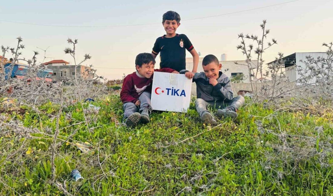 TİKA, Filistin'deki Türkmen ailelerine Ramazan programı kapsamında gıda yardımı sağladı.