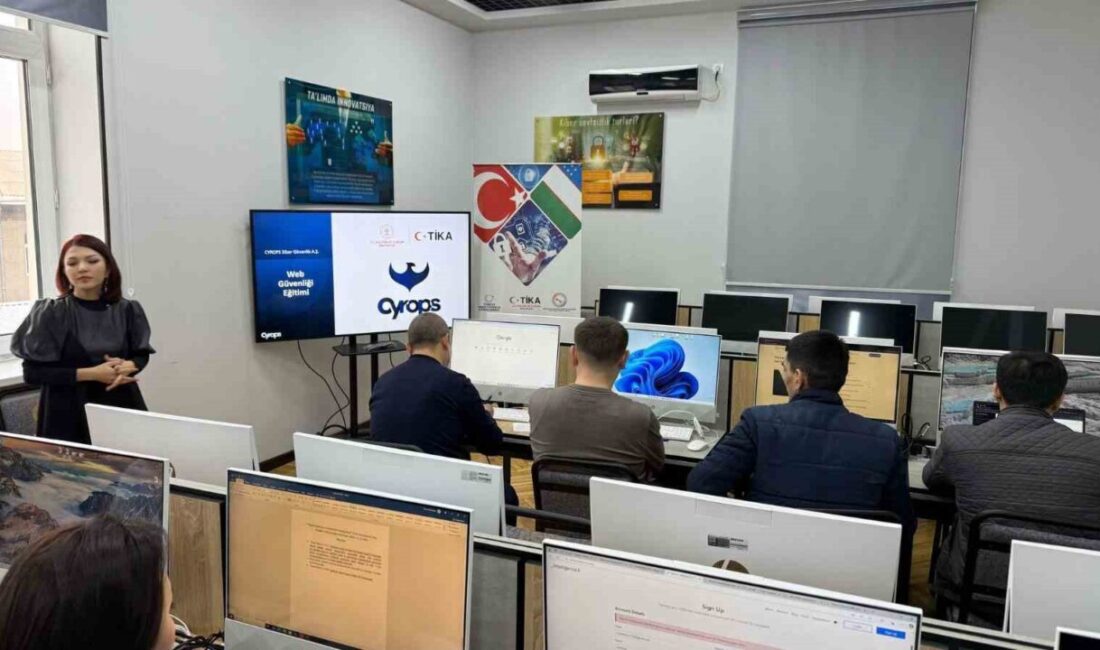 TİKA ve Özbekistan İnovasyon Kalkınma Ajansı iş birliğiyle yapılan eğitim
