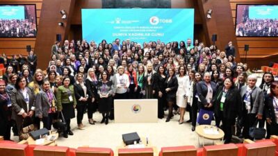 TOBB tarafından düzenlenen etkinlikte Sanayide Kadın Eli Projesi kapsamında 13