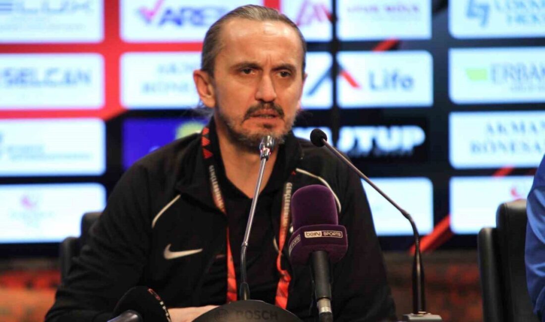 Çorum FK Teknik Direktörü Tuncay Şanlı, Gençlerbirliği maçının ardından oyuncularına