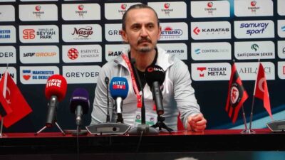 Çorum FK Teknik Direktörü Tuncay Şanlı, Ankara Keçiörengücü maçı sonrasında