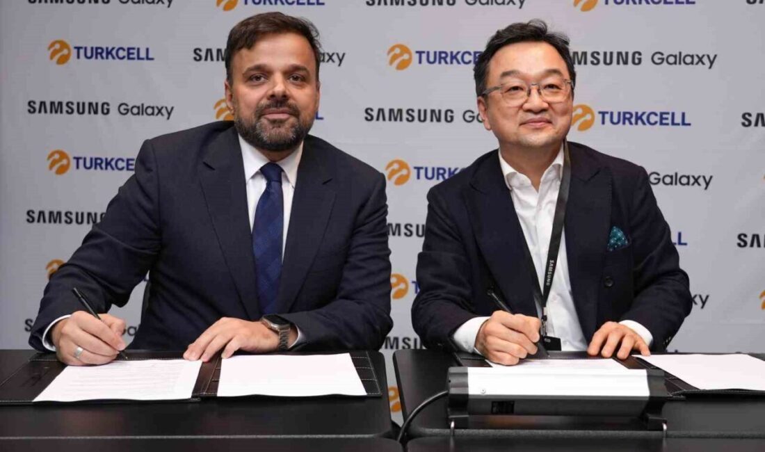Turkcell ve Samsung, Türkiye'de 5G destekli akıllı cihazları daha geniş
