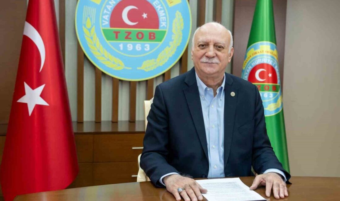 TZOB Genel Başkanı Şemsi Bayraktar, iklim değişikliğinin Türkiye'yi su fakiri