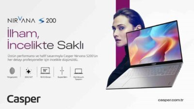 Casper Nirvana S200, Windows 11 Pro ile yüksek performans ve