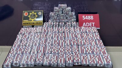 Yozgat’ta Narkotik Operasyonu: 5488 Adet Sentetik Hap Ele Geçirildi


