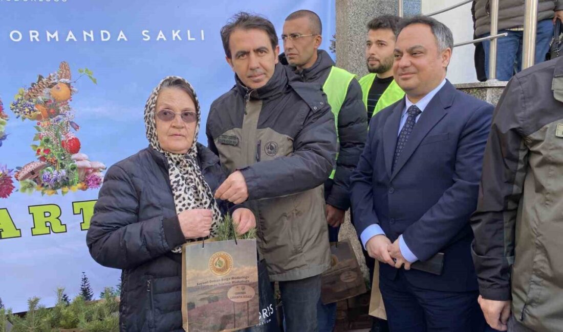 Yozgat Orman İşletme Müdürlüğü, Orman Haftası nedeniyle ücretsiz fidan dağıtımı