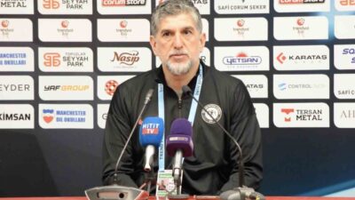 Çorum FK Teknik Sorumlusu Ziya Akçelen, Boluspor mağlubiyeti sonrası hayal