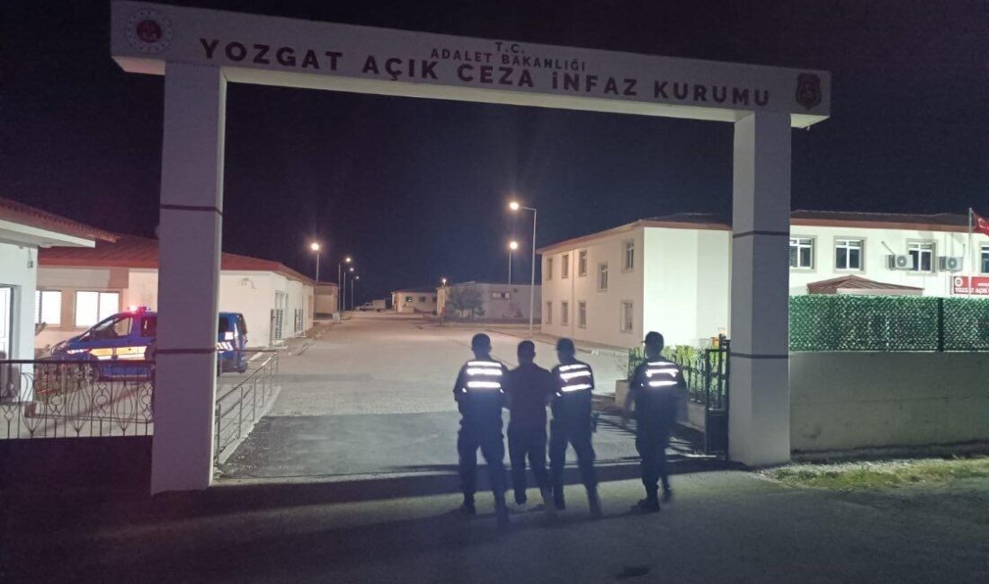 Yozgat’ta aranan şahıs yakalandı!