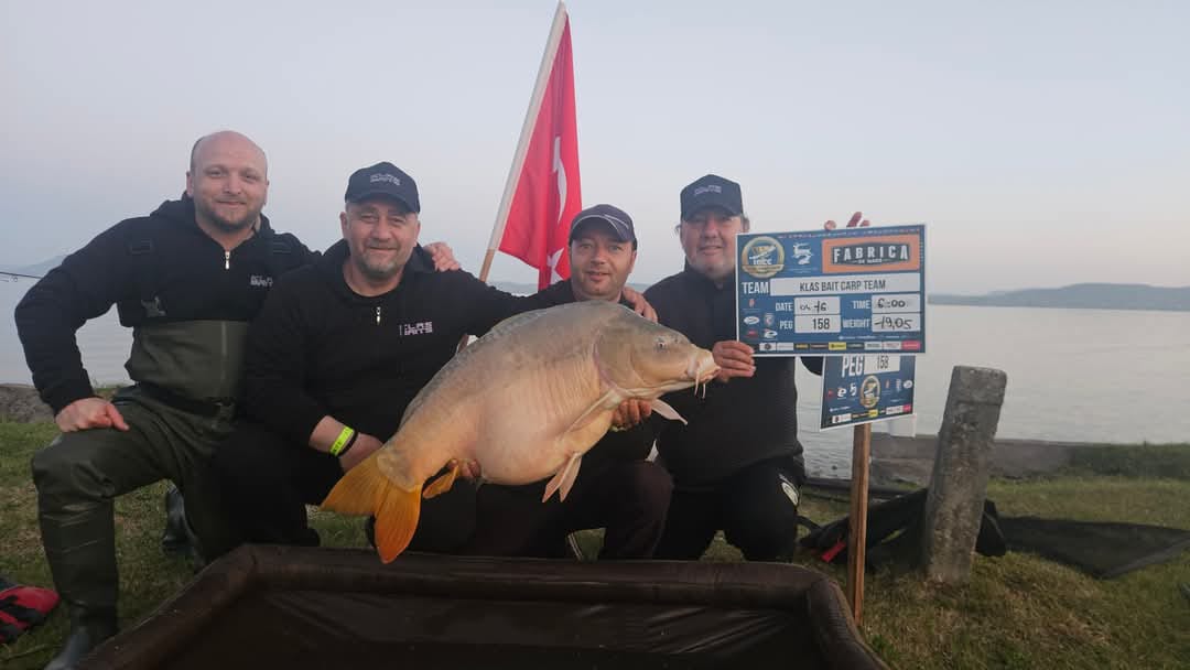 Türk takımı Klas Bait Carp Team, XI. IBCC International Balaton
