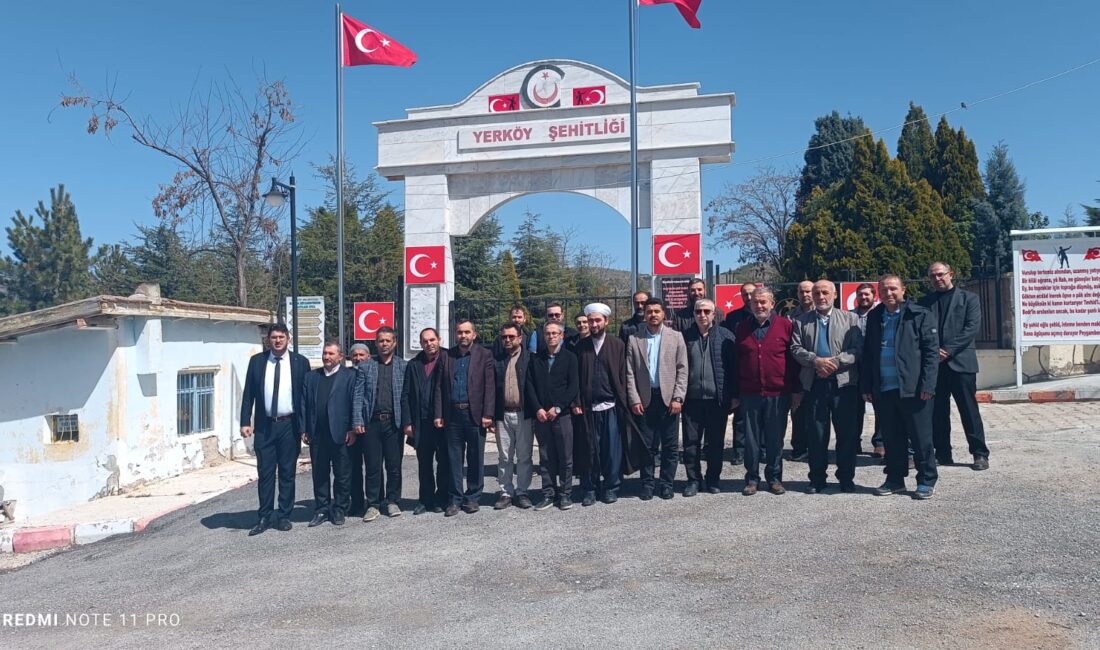 14-20 Nisan Şehitler Haftası kapsamında Yerköy Müftülüğü tarafından anlamlı bir