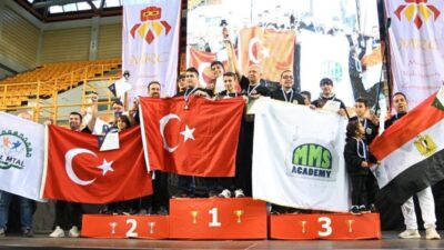 İzmit MTAL, Yunanistan'da düzenlenen Uluslararası MRC Robot Olimpiyatları'nda 4 kupa