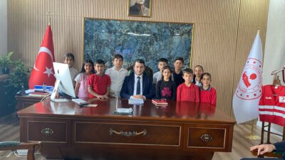 Çiçekdağı İlçe Milli Eğitim Müdürlüğü tarafından yürütülen çalışma kapsamında, öğrenciler