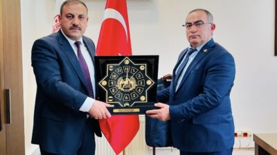 Başkan Hakanoğlu’ndan İller Bankası Bölge Müdürü’ne Hayırlı Olsun Ziyareti