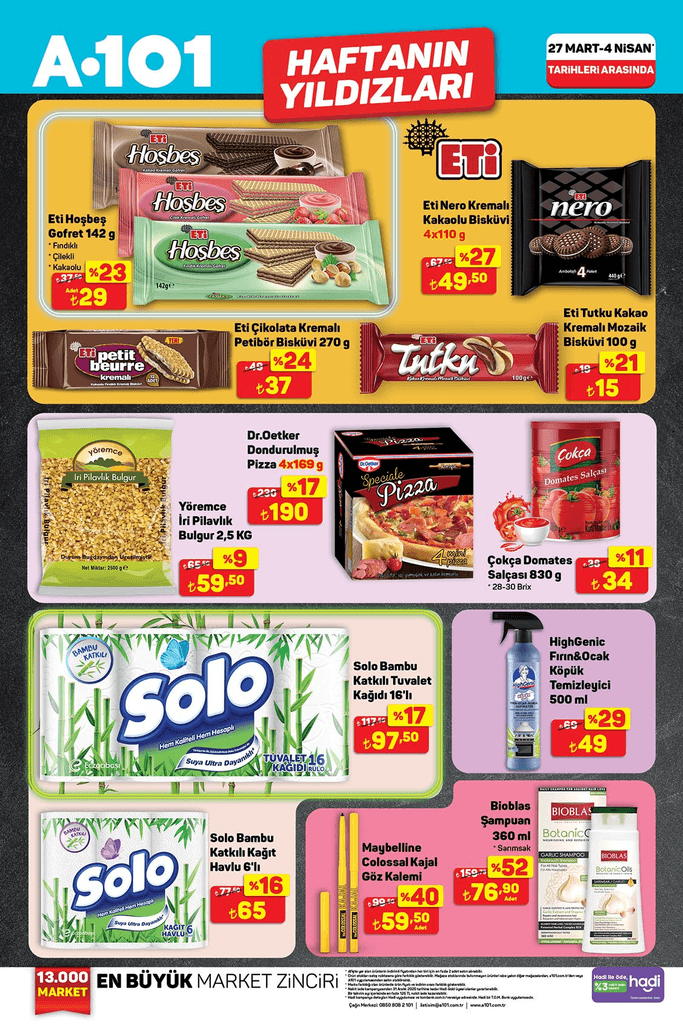 a101 haftanın ürünleri