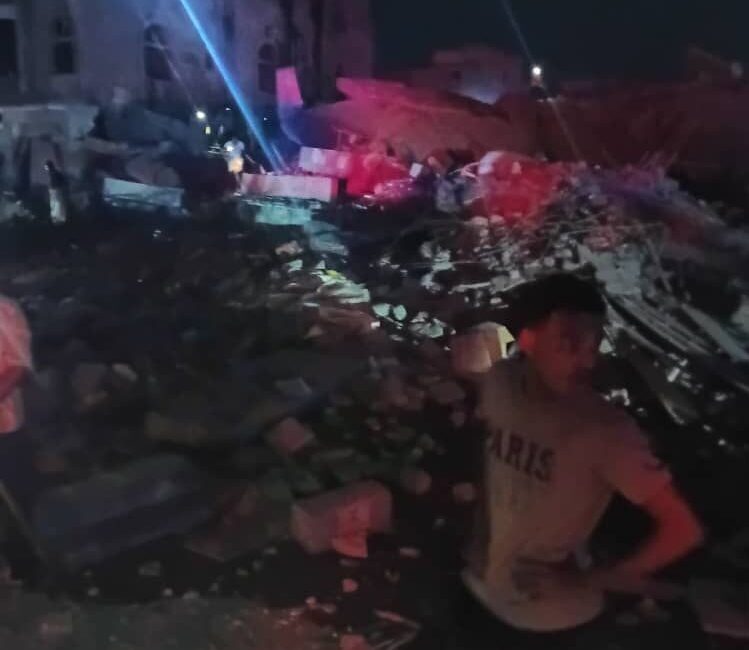 Yemen'de ABD'nin Husilere yönelik saldırısında Hudeyde'deki bir yerleşim alanına yapılan