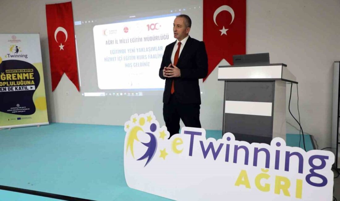 Ağrı'da düzenlenen "Eğitimde Yeni Yaklaşımlar" hizmet içi eğitim kursu, 4