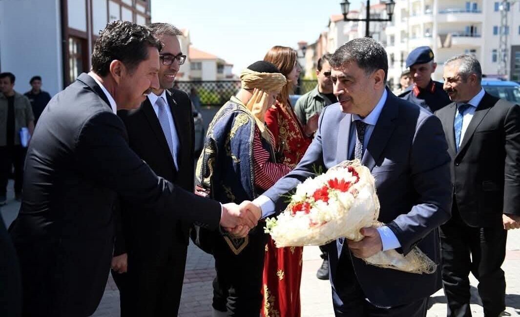 Ankara Valisi Vasip Şahin, Beypazarı'nda gerçekleştirilen toplantıda güvenlik çalışmaları hakkında