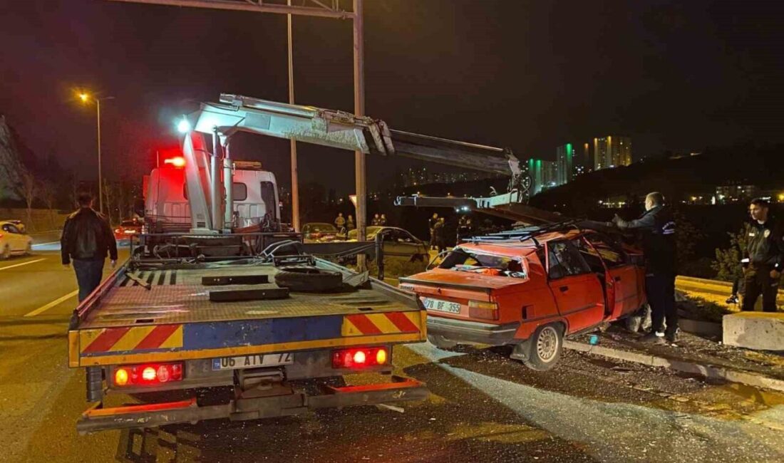 Ankara Mamak'ta meydana gelen trafik kazasında 6 kişi yaralandı. İki