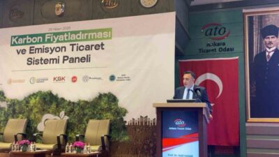 ATO Başkanı Gürsel Baran, iklim değişikliği ile mücadelede karbon fiyatlandırma