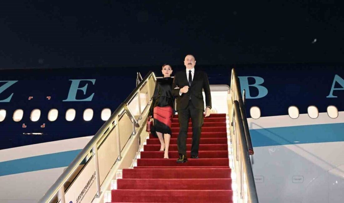 Azerbaycan Cumhurbaşkanı İlham Aliyev, Çin'e ziyaret gerçekleştirdi. Ziyaret kapsamında Çinli