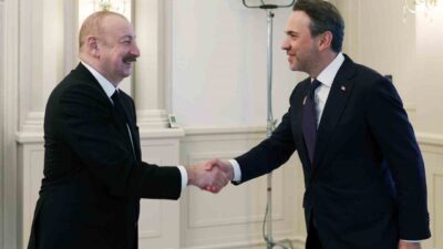 Enerji ve Tabii Kaynaklar Bakanı Alparslan Bayraktar, Azerbaycan Cumhurbaşkanı İlham