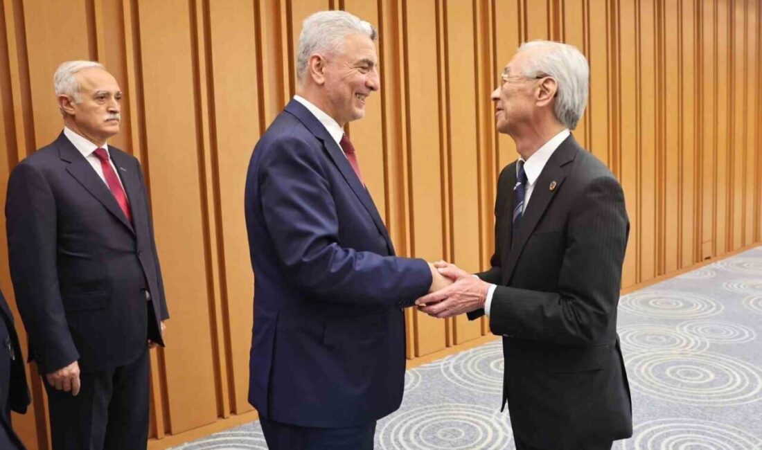 Ticaret Bakanı Ömer Bolat, Türkiye ve Japonya arasında Ekonomik Ortaklık