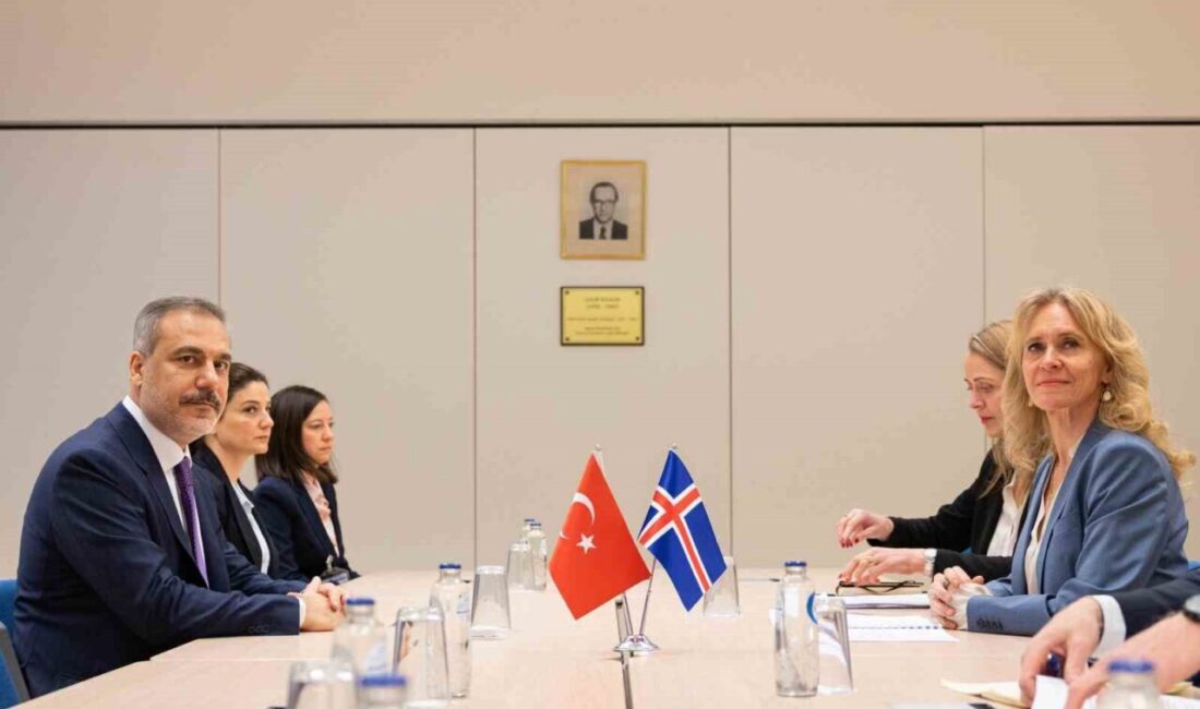 Dışişleri Bakanı Hakan Fidan, Brüksel'de İzlanda Dışişleri Bakanı Thorgerdur Katrin