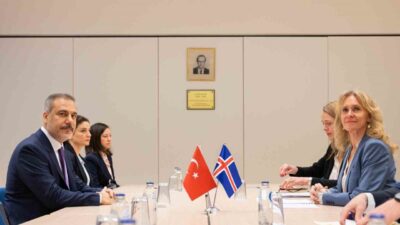 Dışişleri Bakanı Hakan Fidan, Brüksel'de İzlanda Dışişleri Bakanı Thorgerdur Katrin