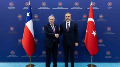 Türkiye'nin Dışişleri Bakanı Hakan Fidan, Şili Dışişleri Bakanı Alberto van