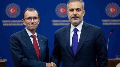 Dışişleri Bakanı Hakan Fidan, Norveç Dışişleri Bakanı ile yaptığı basın