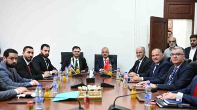 Ulaştırma ve Altyapı Bakanı Abdulkadir Uraloğlu, Şam ziyareti sırasında Suriye