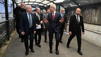 Abdulkadir Uraloğlu, Şam'daki ziyaretinde Suriye Ulaştırma Bakanı Yarub Süleyman Bedir