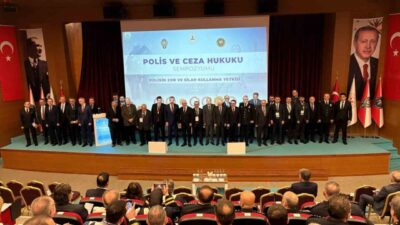 İçişleri Bakan Yardımcısı Mehmet Sağlam, Polis ve Ceza Hukuku Sempozyumu'nda