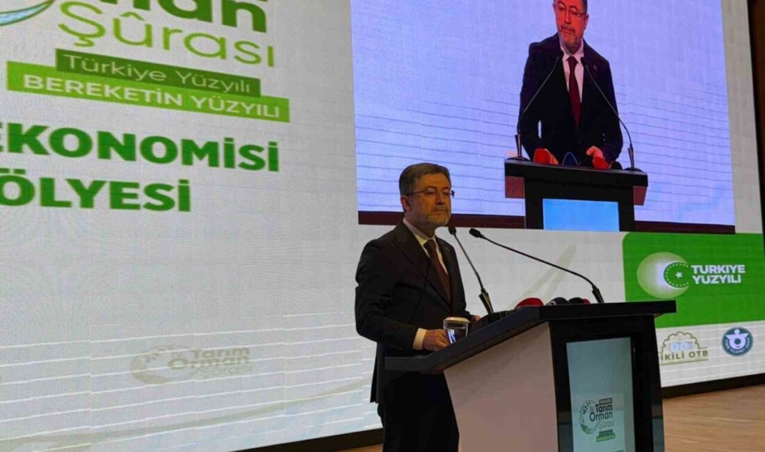 Tarım ve Orman Bakanı İbrahim Yumaklı, Türkiye'nin tarımda 32.6 milyar
