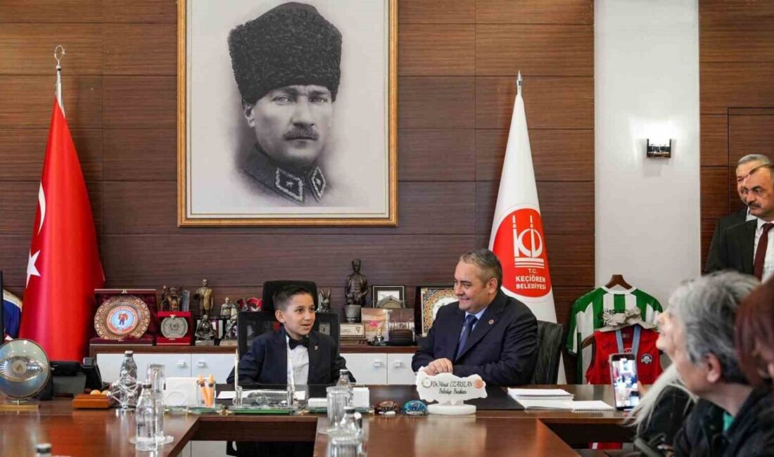 Keçiören Belediye Başkanı Mesut Özarslan, 23 Nisan’da koltuğunu şehit babası