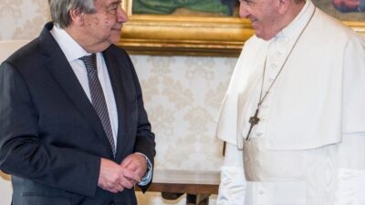BM Genel Sekreteri Antonio Guterres, Papa Francis'in vefatıyla ilgili duyduğu