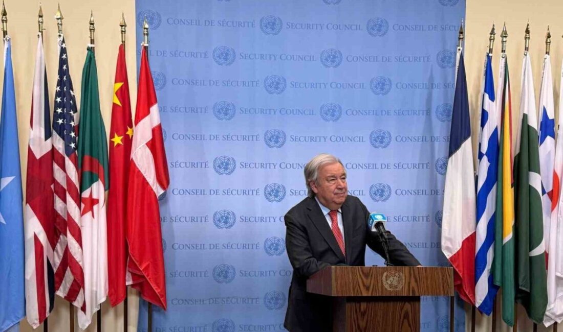 BM Genel Sekreteri Antonio Guterres, İstanbul'daki depremde Türkiye'ye desteklerini belirterek