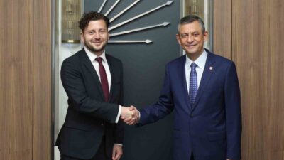 CHP Genel Başkanı Özgür Özel, Alman Yeşiller Partisi Eş Genel