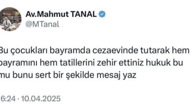 CHP Şanlıurfa Milletvekili Mahmut Tanal, ChatGPT'ye danışmak isterken yanlışlıkla tweetini