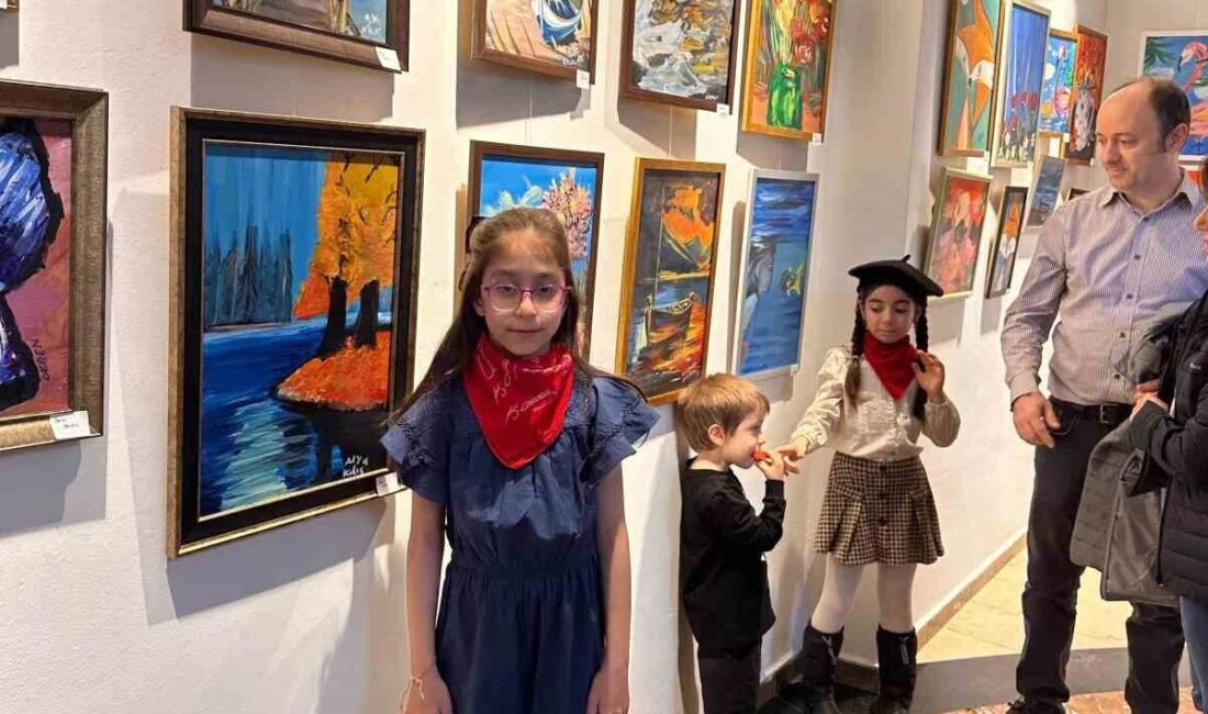 Çocukların renkli dünyası sanatla buluştu Çorum'da 23 Nisan etkinlikleri