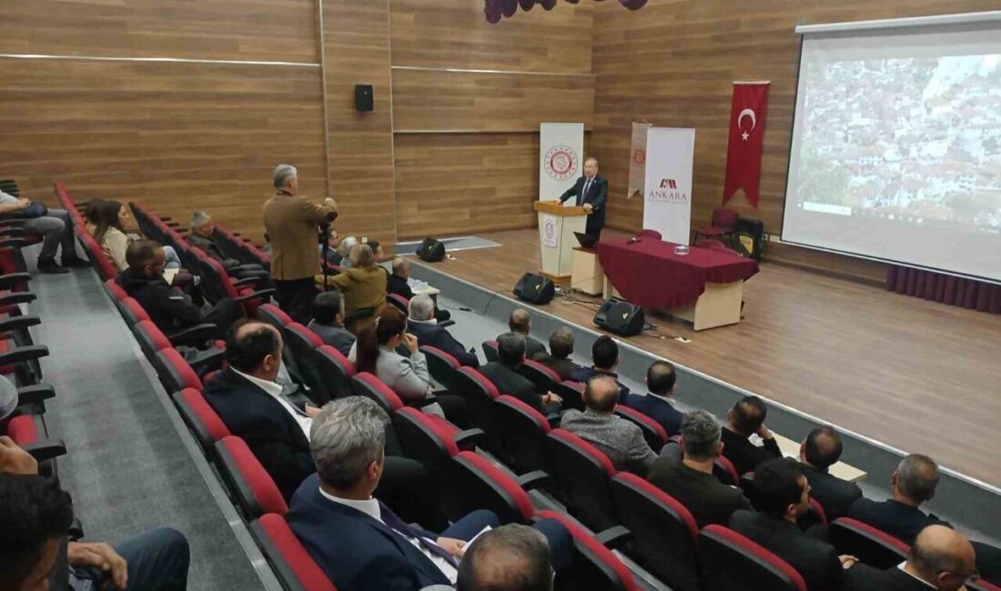 Ankara Valiliği ile Ankara Kalkınma Ajansı iş birliğinde düzenlenen Coğrafi