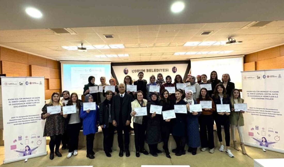 Çorum Belediyesi’nden girişimci kadınlara destek Çorum Belediyesi, Hitit Üniversitesi