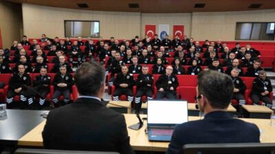 Çorum Belediyesi, 87 özel güvenlik personeline iletişim konularında hizmet kalitesini