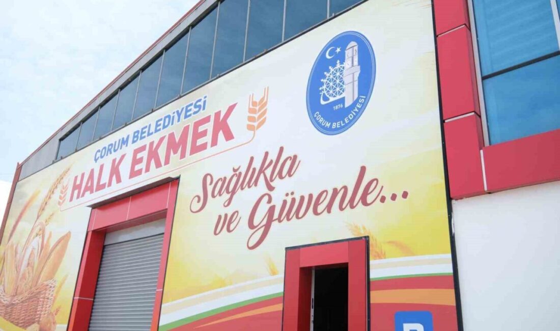 Çorum Belediyesi'nin girişimiyle faaliyete